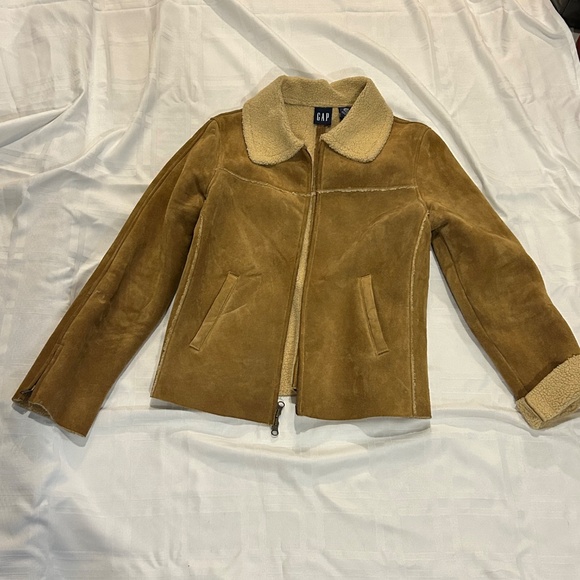 GAP suede jacket women’s size XL - Picture 2 of 6